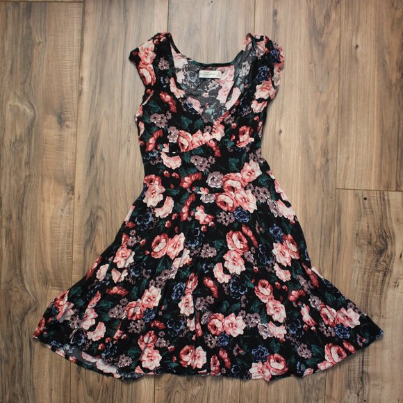 Abercrombie & Fitch Floral Spring Summer Dress S - Picture 1 of 4